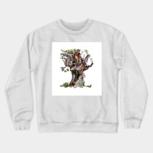 Taking a Botany Exam Crewneck Sweatshirt